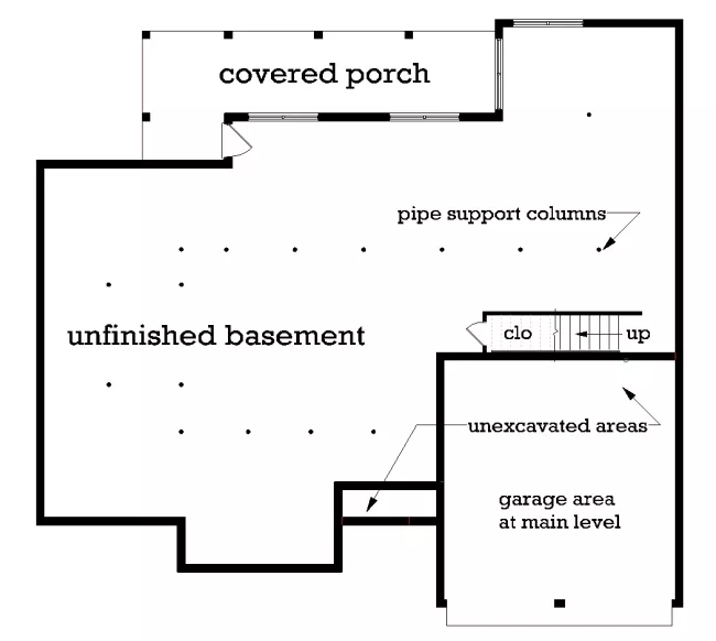 Optional Day Light Basement Foundation